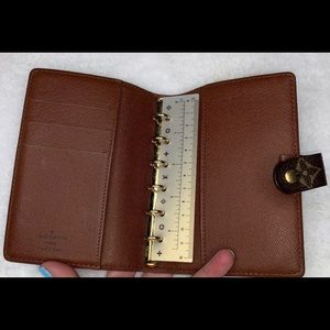 Louis Vuitton Agenda PM with paper